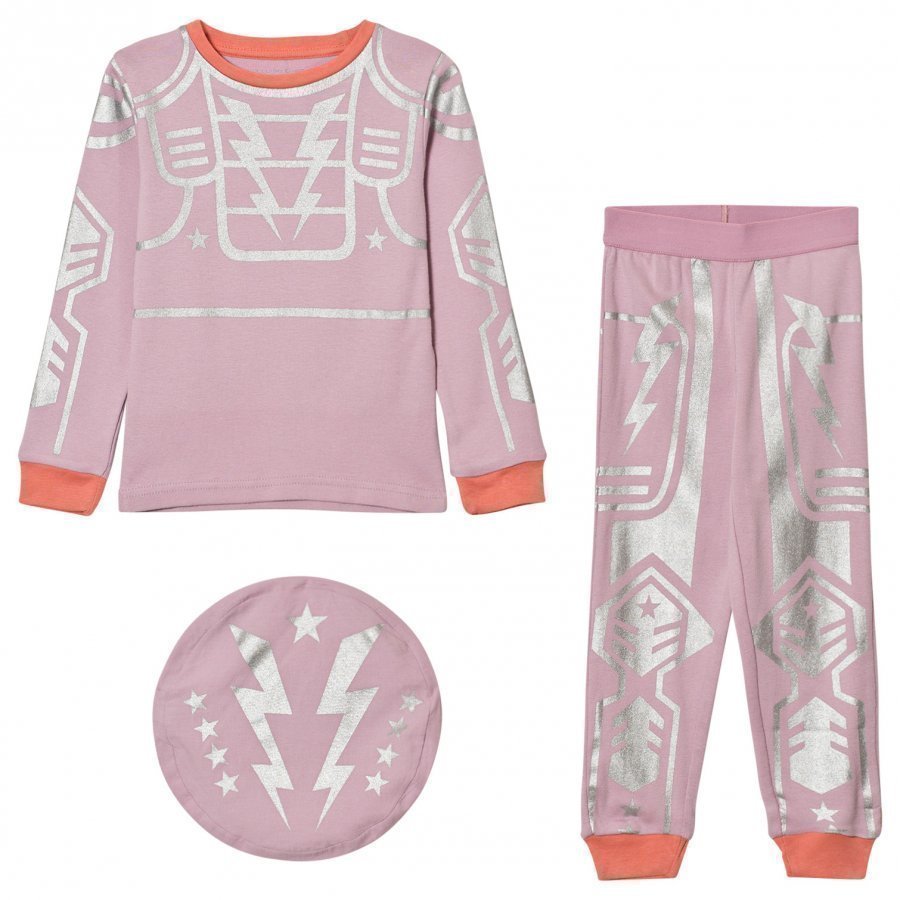 Stella Mccartney Kids Pink Robot Andrea Pyjamas Yöpuku