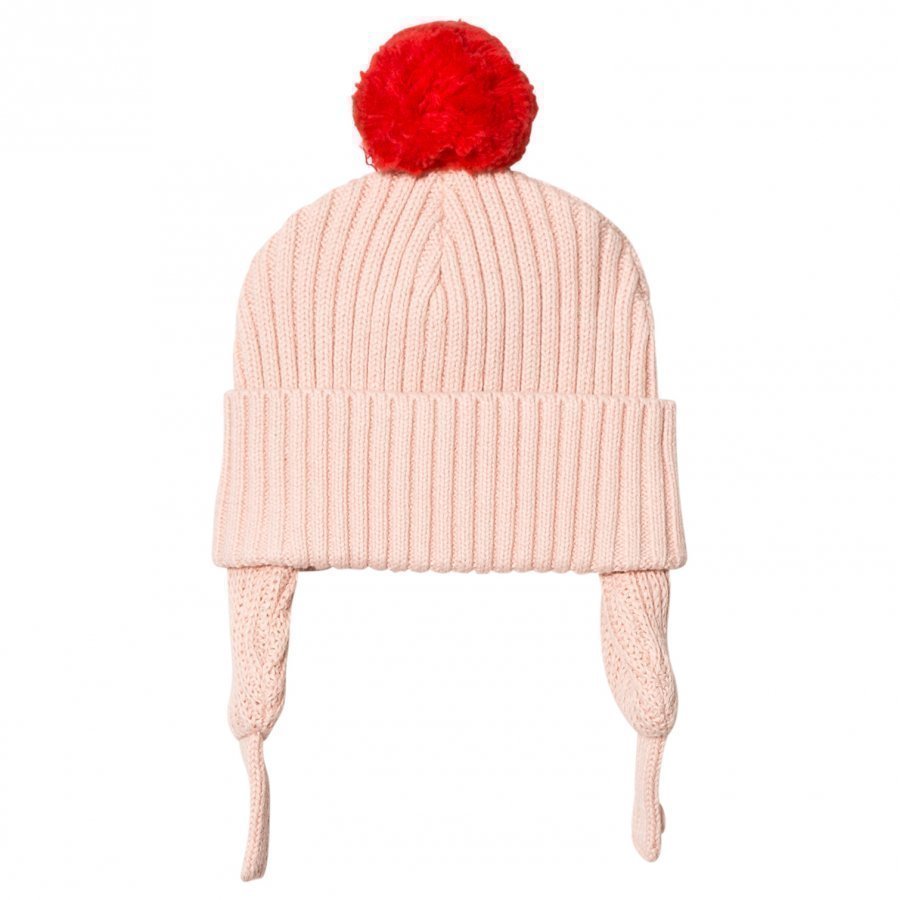 Stella Mccartney Kids Pink Sherry Pom Pom Baby Hat Pipo