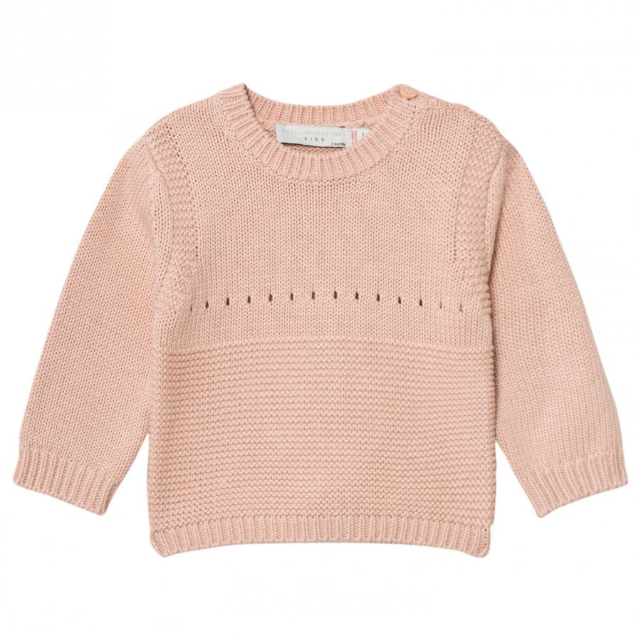 Stella Mccartney Kids Pink Thumper Knit Bunny Jumper Paita