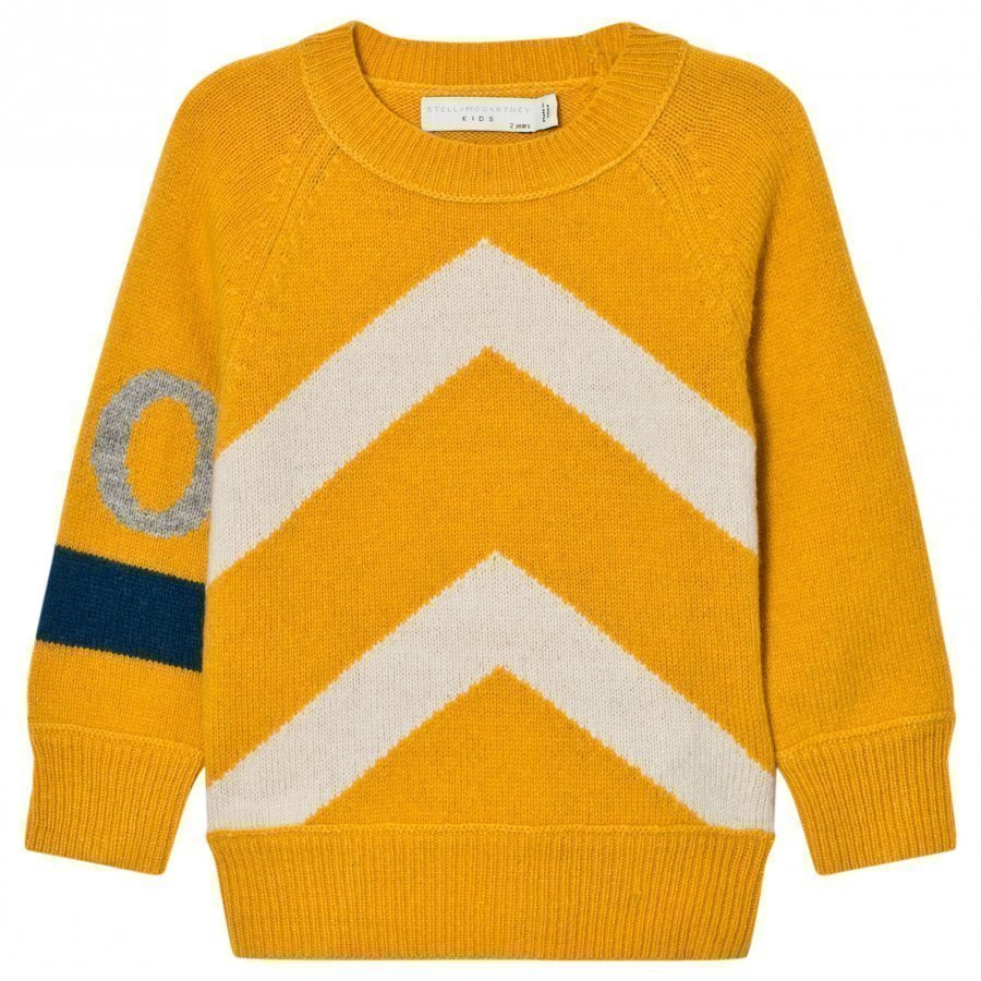 Stella Mccartney Kids Yellow Go Go Jumper Paita