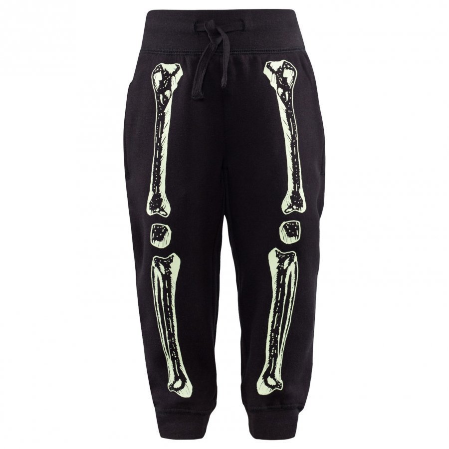 Stella Mccartney Kids Zachary Skeleton Sweat Pants Black Verryttelyhousut