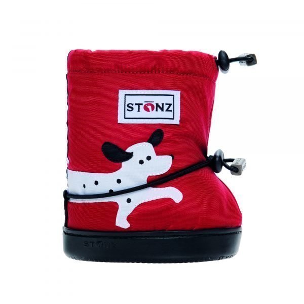 Stonz Booties Tossut Spot Dog Red