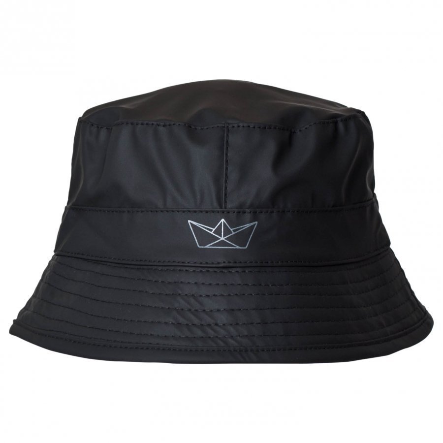 Sways Pelican Rain Hat Black Lippis