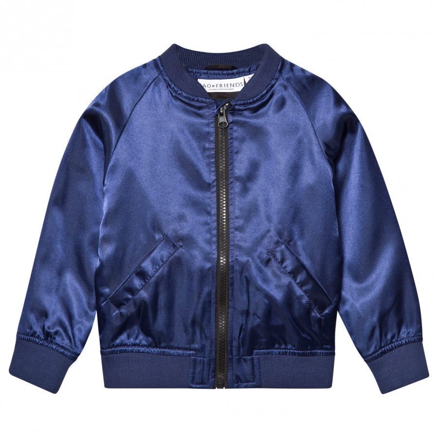 Tao & Friends Flamingon Bomber Jacket Marine Bomber Takki