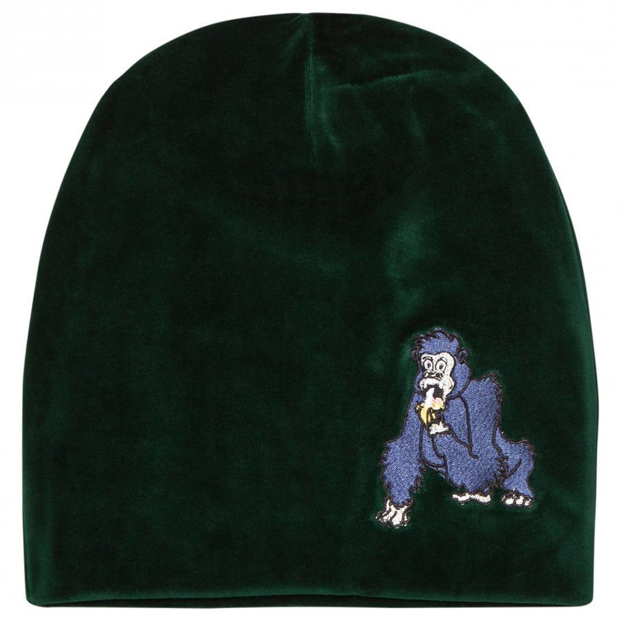 Tao & Friends Gorillan Velvet Beanie Green Pipo