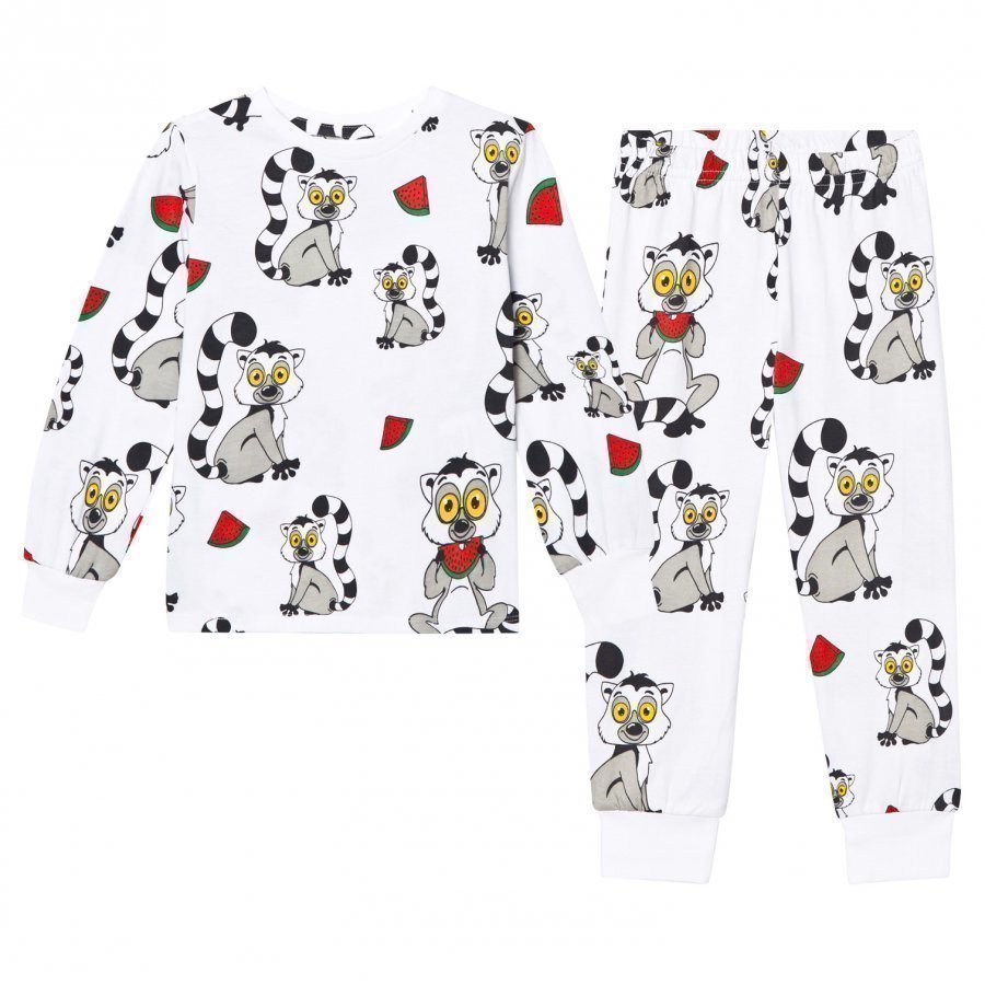 Tao & Friends Lemuren Pyjamas White Yöpuku