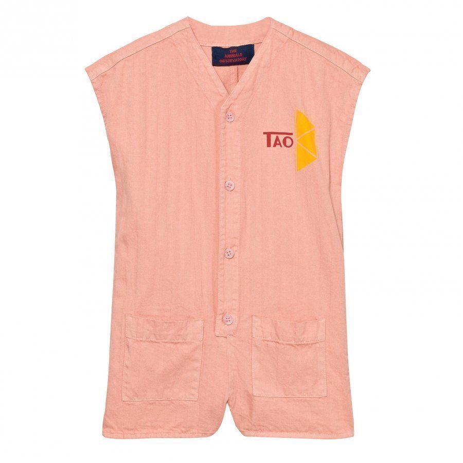 The Animals Observatory Ape Romper Pink Tao Triangles Potkupuku