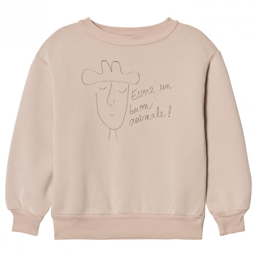 The Animals Observatory Bear Sweatshirt Pink Hat Oloasun Paita