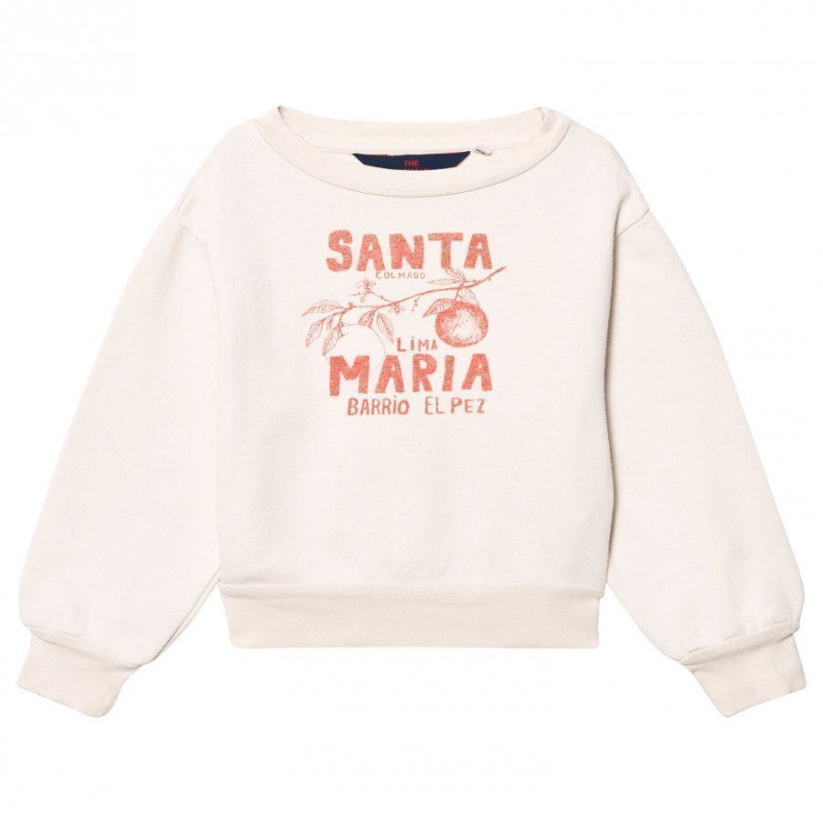 The Animals Observatory Bear Sweatshirt Raw White Santa Maria Oloasun Paita