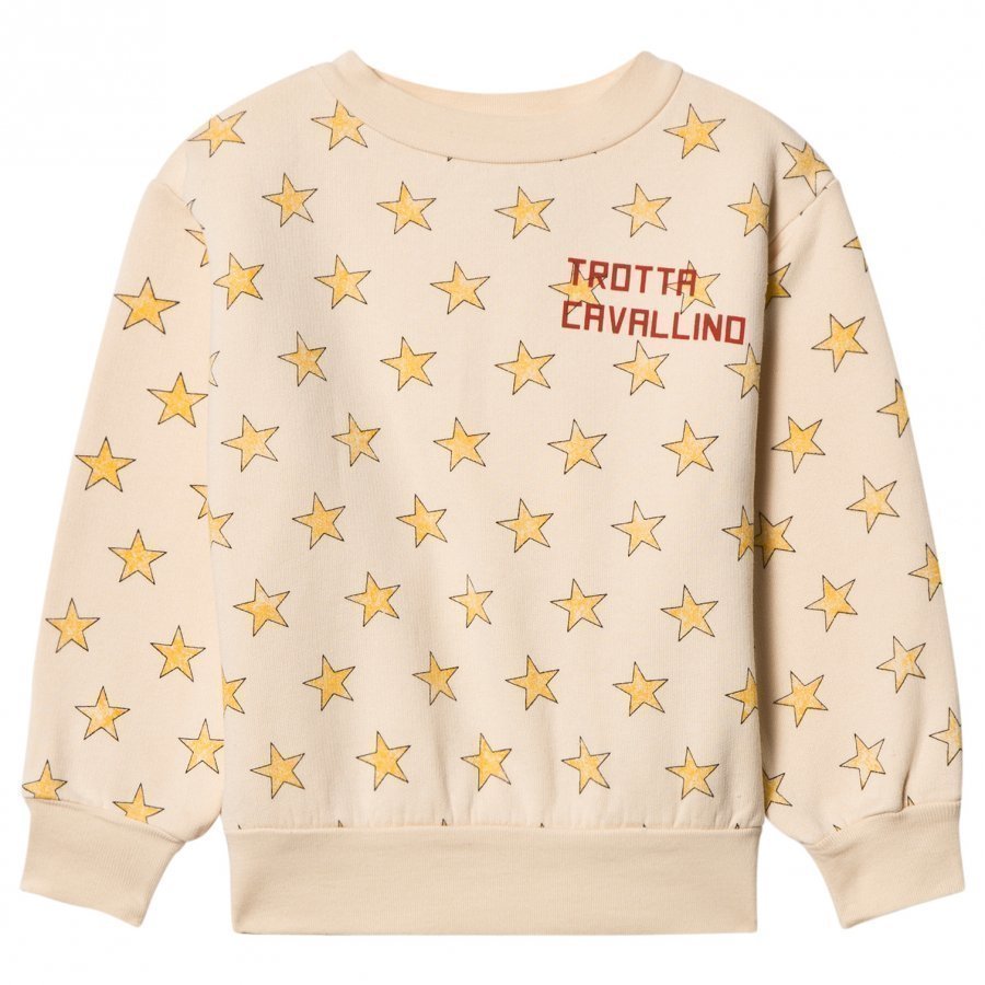 The Animals Observatory Bear Sweatshirt Salmon Stars Oloasun Paita