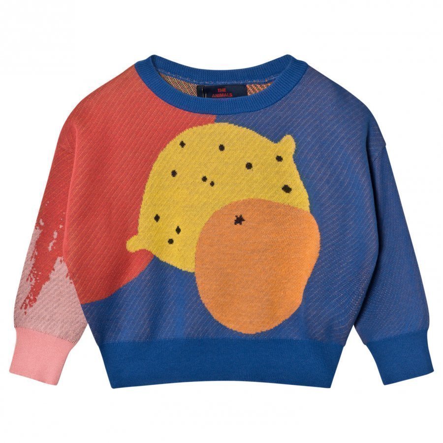 The Animals Observatory Bull Sweater Navy Blue Paita