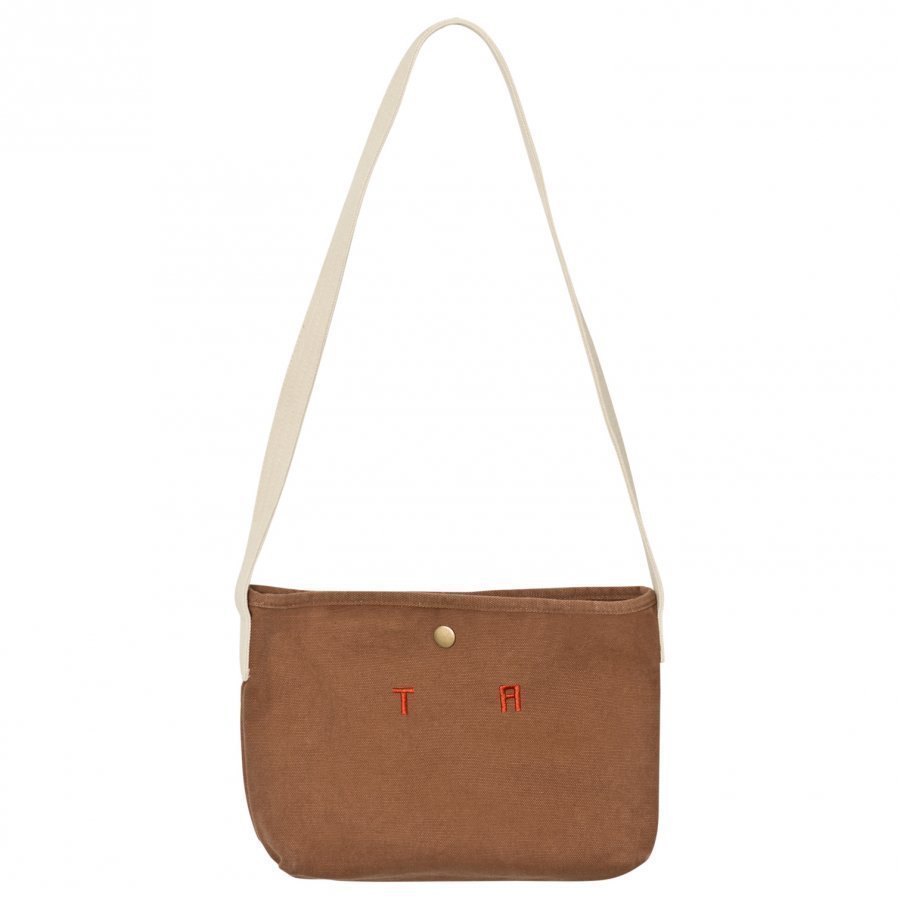 The Animals Observatory Canvas Bag Deep Brown Tao Initials Kassi