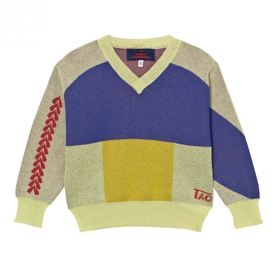 The Animals Observatory Cougar Sweater Raw Yellow Paita