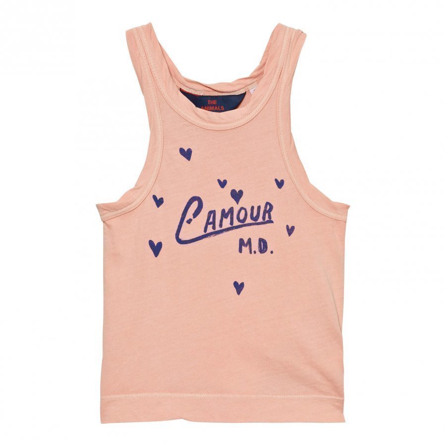 The Animals Observatory Frog Tank Top Pink L´Amour Liivi
