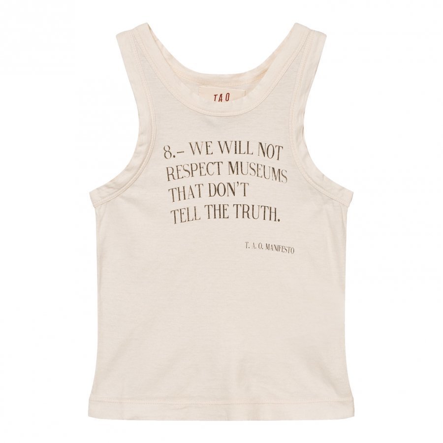 The Animals Observatory Frog Tank Top Raw White Manifesto Liivi