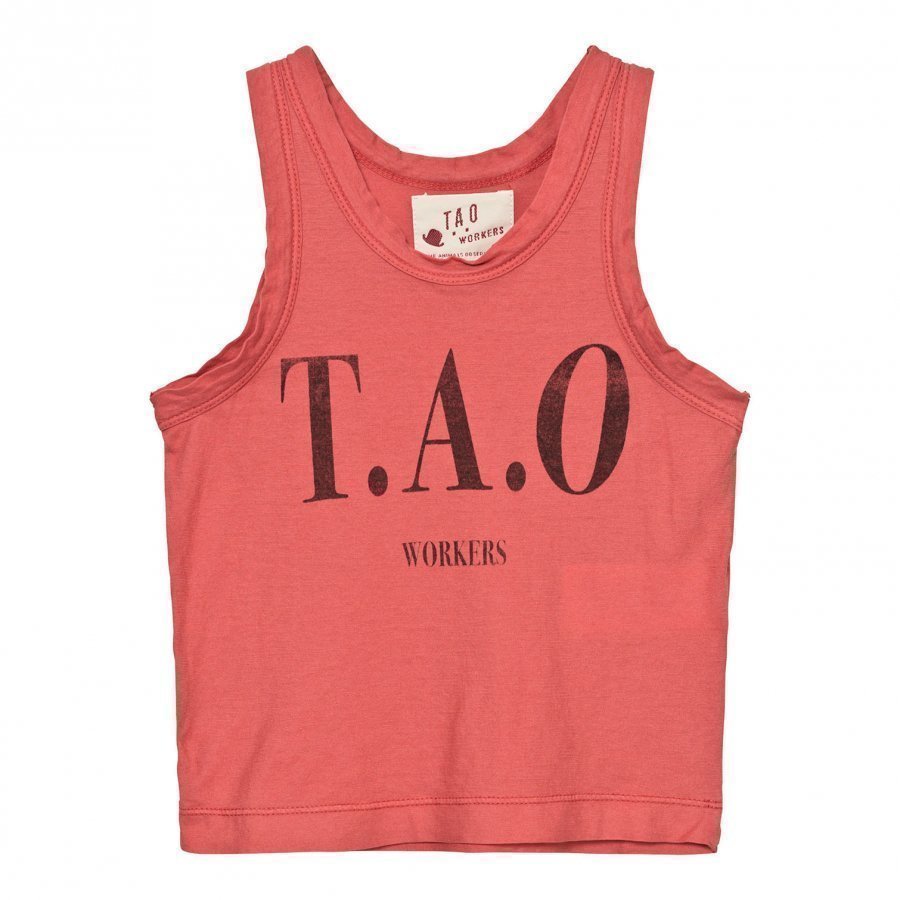 The Animals Observatory Frog Tank Top Red Tao Workers Liivi