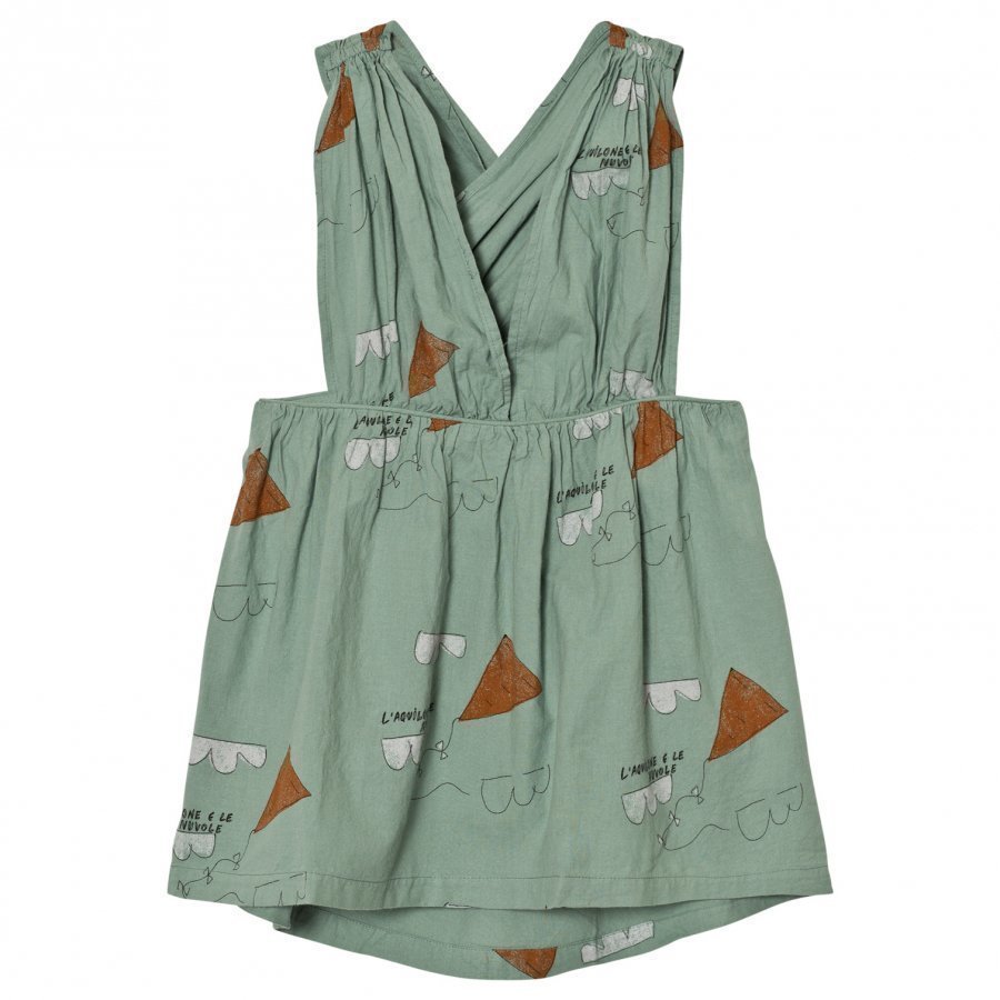 The Animals Observatory Goose Dress Turquoise Kites Mekko