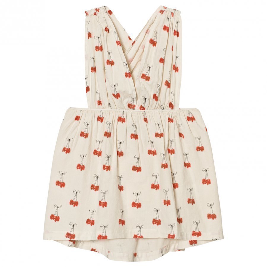 The Animals Observatory Goose Dress White Cherries Mekko