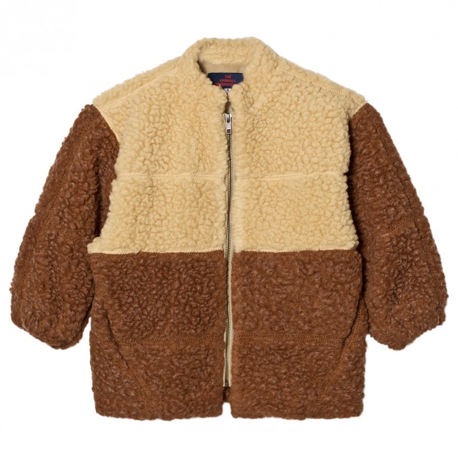 The Animals Observatory Panda Jacket Deep Brown Turkis