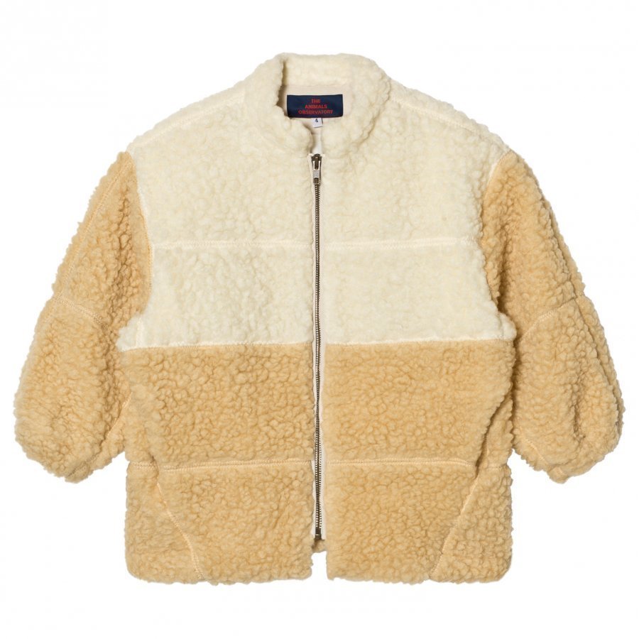 The Animals Observatory Panda Jacket Raw White Turkis