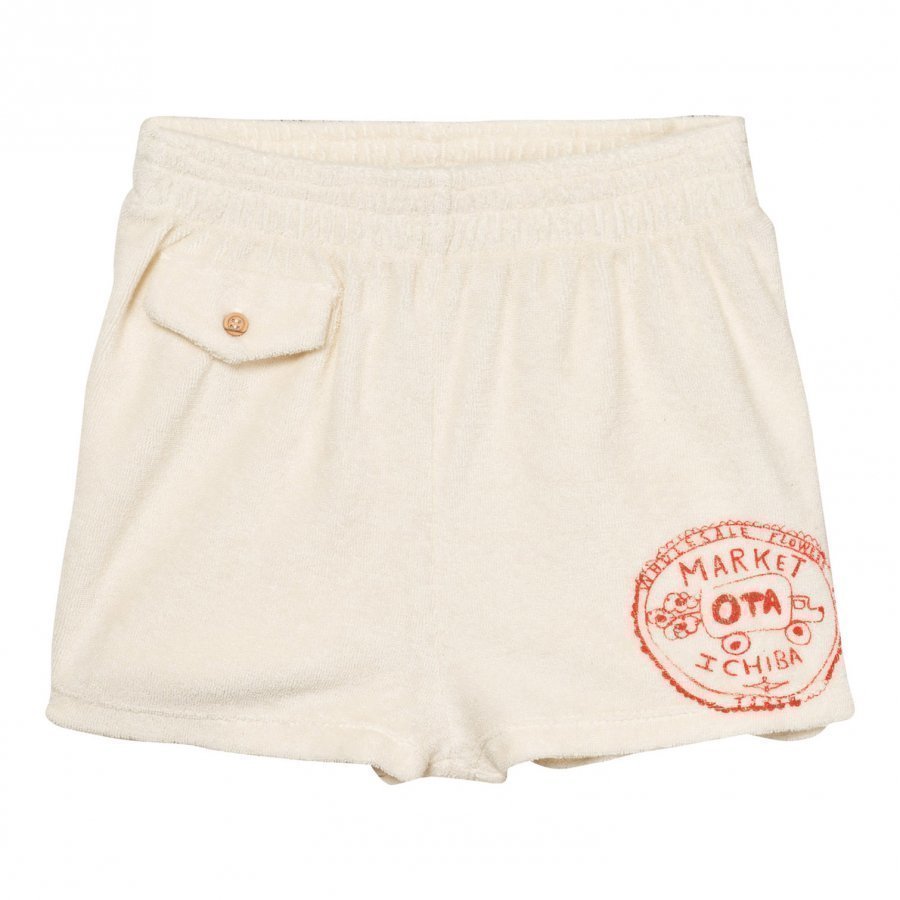 The Animals Observatory Poodle Bermuda Shorts Raw White Market Oloasun Shortsit