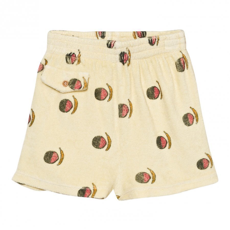 The Animals Observatory Poodle Bermuda Shorts Soft Yellow Fruit Oloasun Shortsit