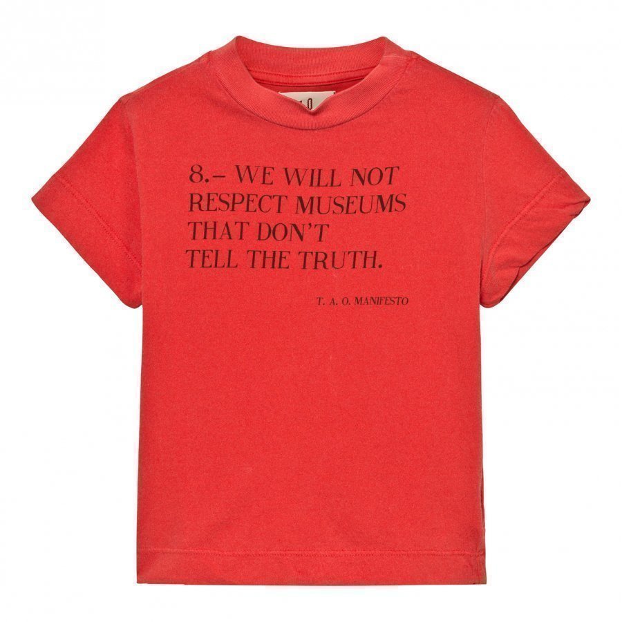 The Animals Observatory Rooster T-Shirt Red Manifesto T-Paita