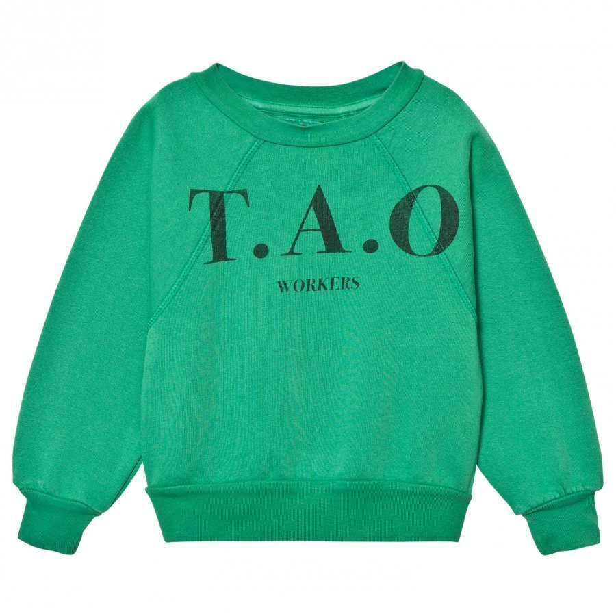 The Animals Observatory Shark Sweatshirt Green Tao Workers Oloasun Paita