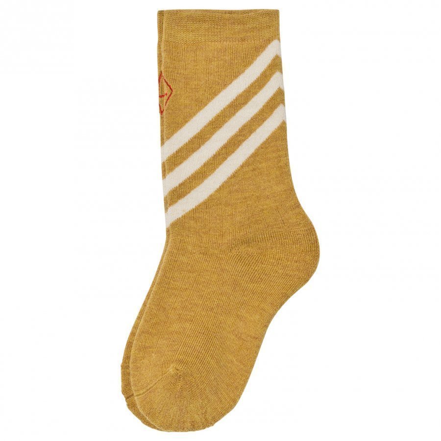 The Animals Observatory Skunk Socks Yellow Sukat