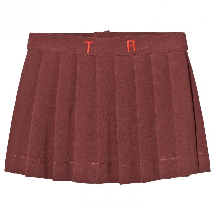 The Animals Observatory Turkey Skirt Red Garnet Tao Initials Kellohame