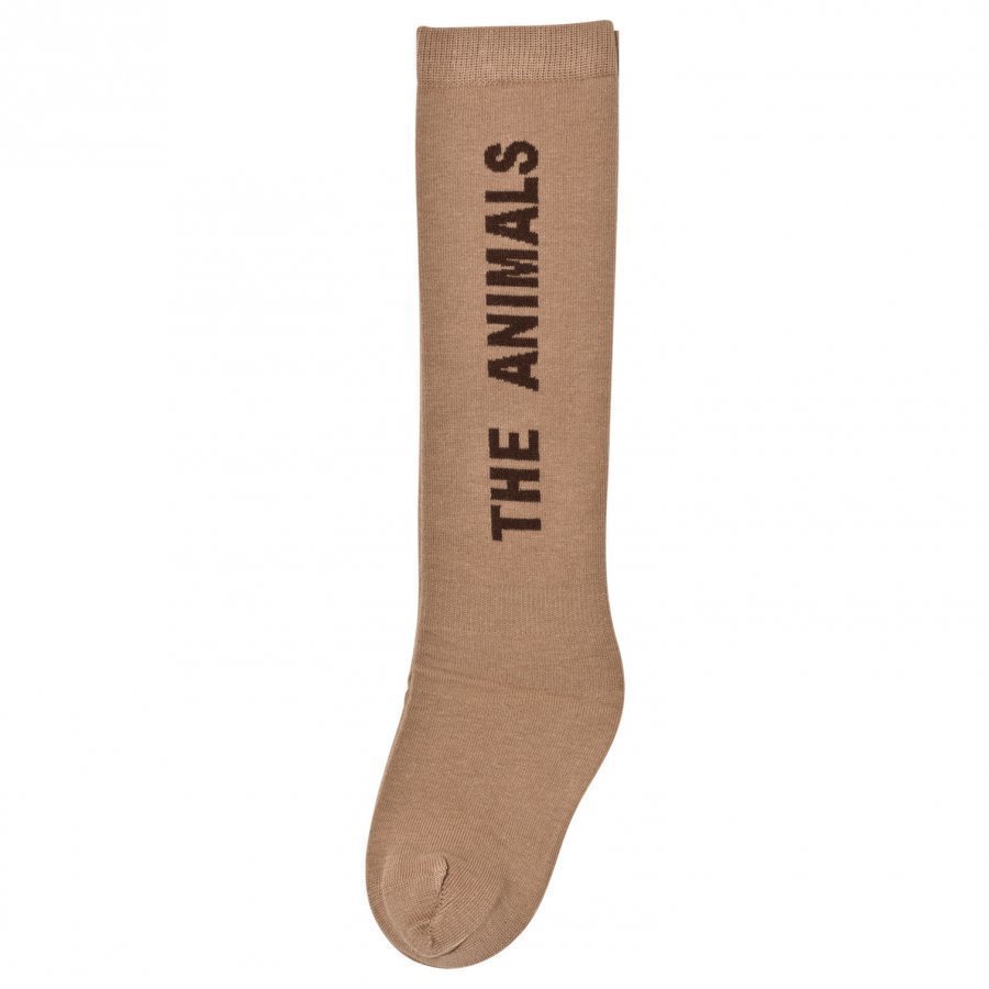 The Animals Observatory Worm Socks Soft Pink Sukat