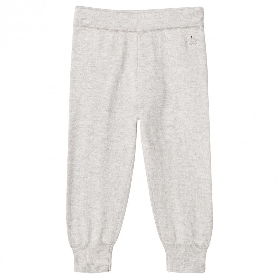 The Bonnie Mob Knitted Jogging Pants Pale Grey Verryttelyhousut