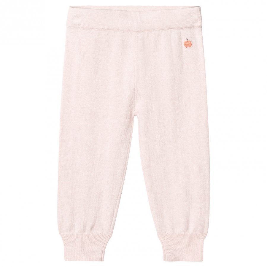 The Bonnie Mob Knitted Jogging Pants Pale Pink Verryttelyhousut