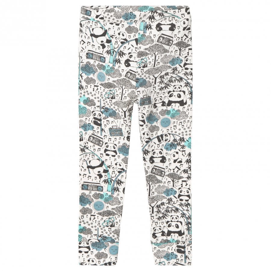 The Bonnie Mob Panda Print Leggings Blue Legginsit