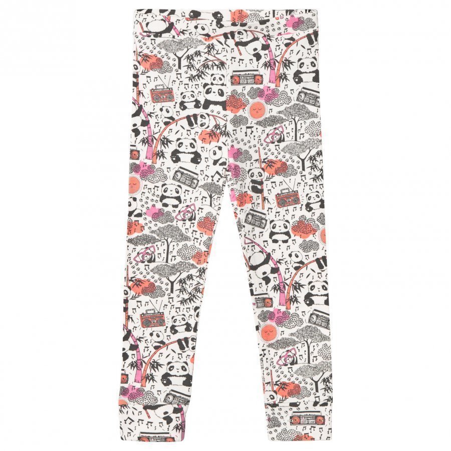 The Bonnie Mob Panda Print Leggings Pink Legginsit