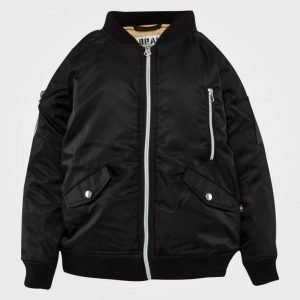 The Brand Bomb Jacket Black Bomber Takki