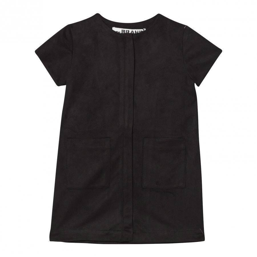 The Brand Denim Dress Black Suede Mekko