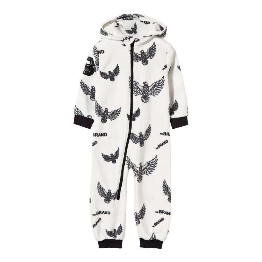 The Brand Fleece Onesie Off White Eagles Fleece Haalarit