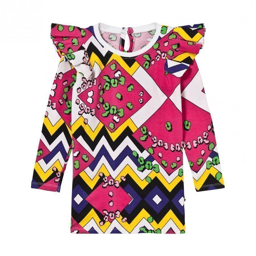 The Brand Flounce Dress Multi Color Mekko