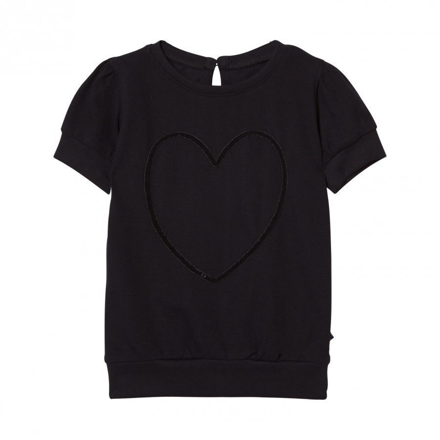 The Brand Heart Top Black T-Paita