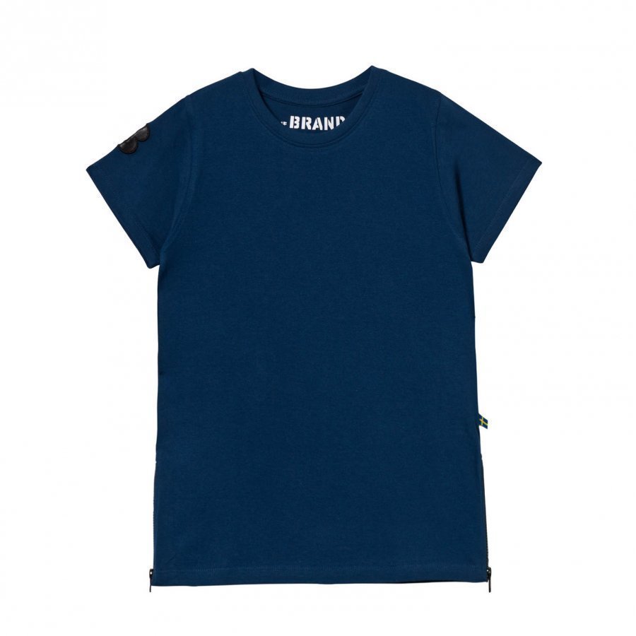 The Brand Long Tee Dress Blue Mekko