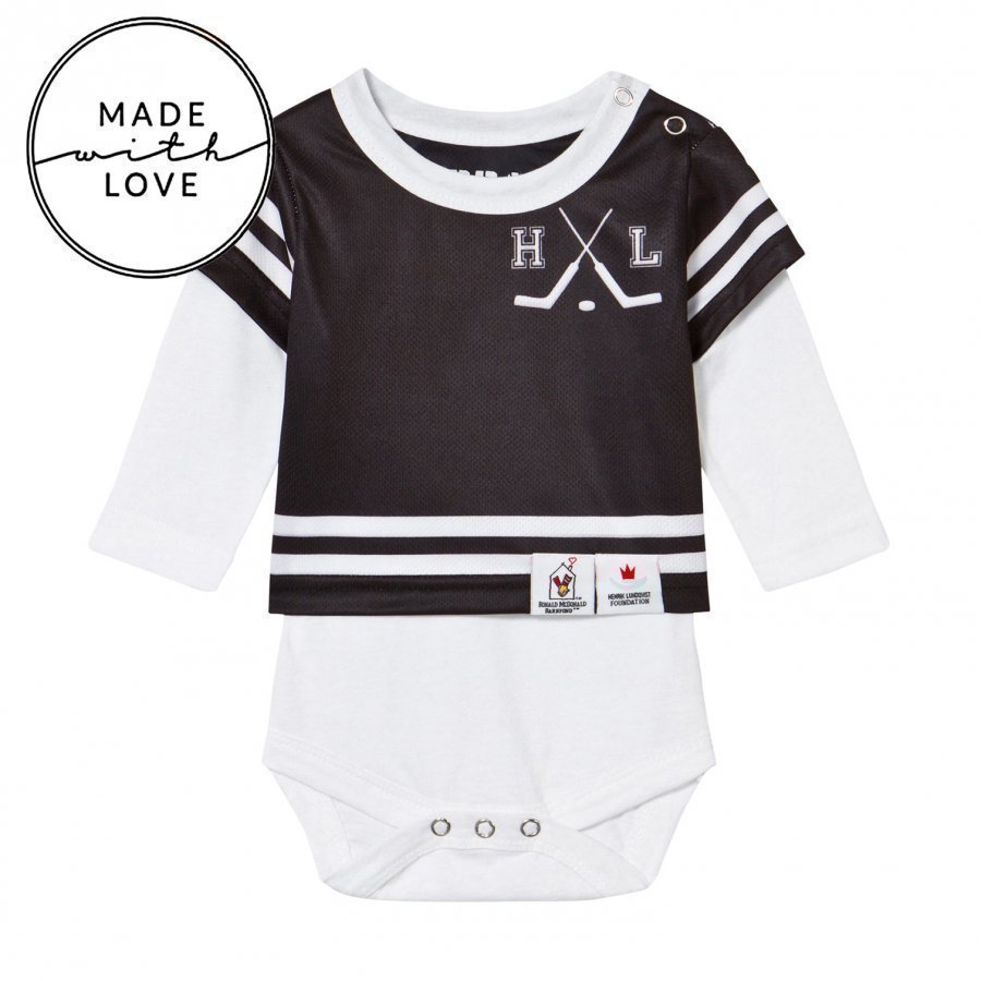 The Brand Make A Save Baby Body Black/White Body