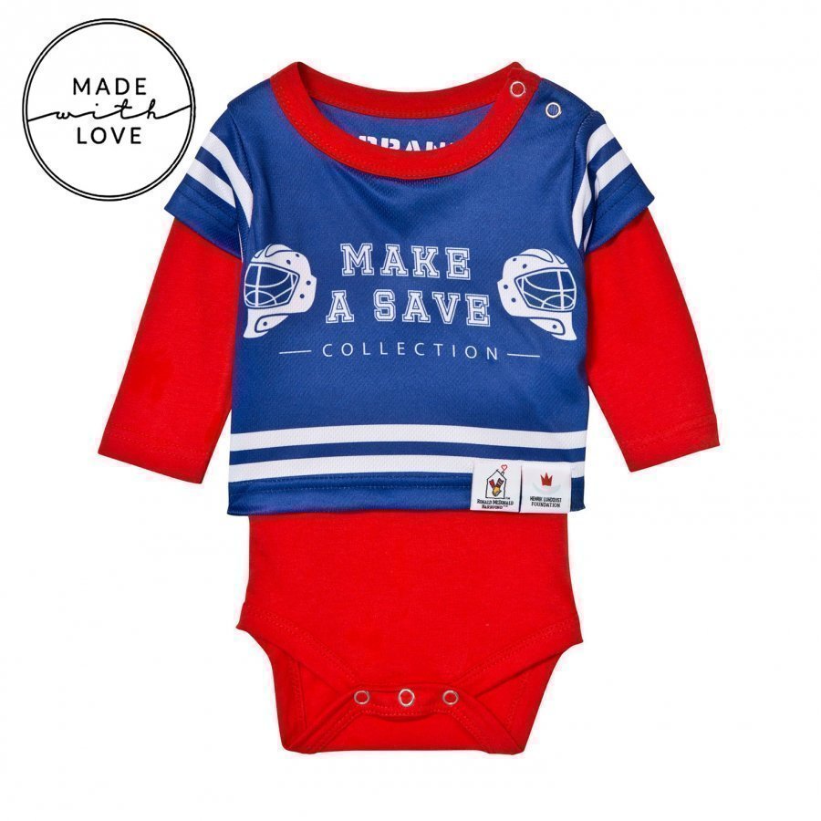 The Brand Make A Save Baby Body Red/Blue Body