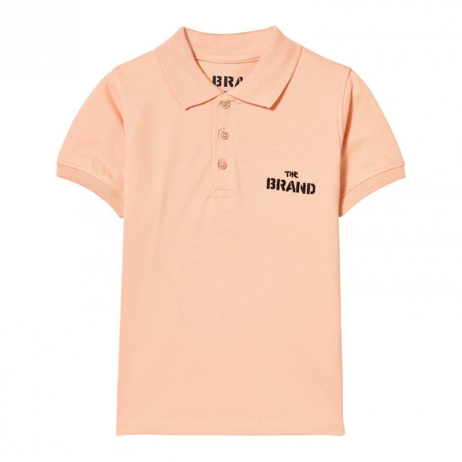 The Brand Pique Top Patch Peach Pikeepaita