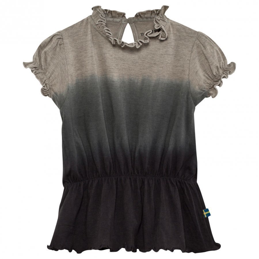 The Brand Puff Toppi Harmaa Dip Dye T-Paita