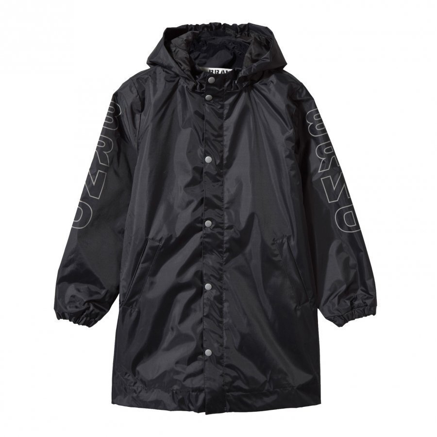 The Brand Rain Coat Black Sadetakki