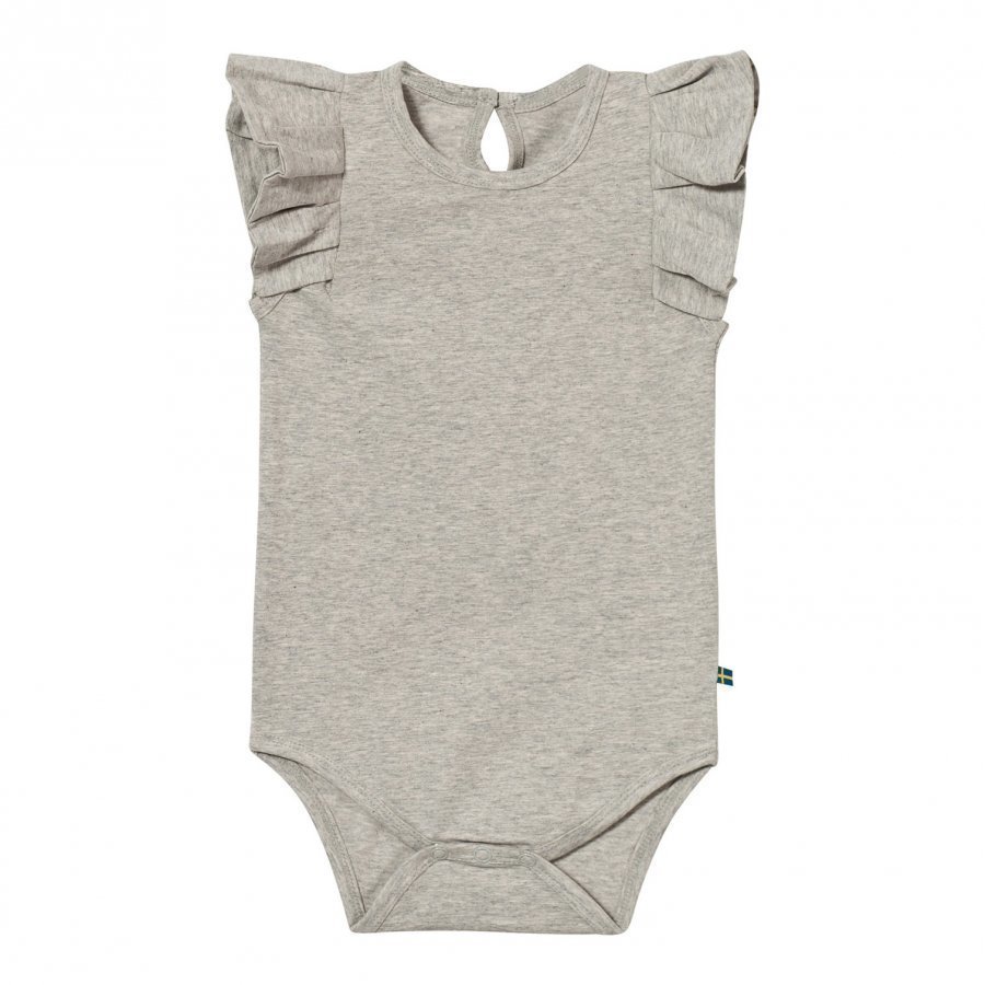 The Brand Summer Flounce Baby Body Grey Melange Body