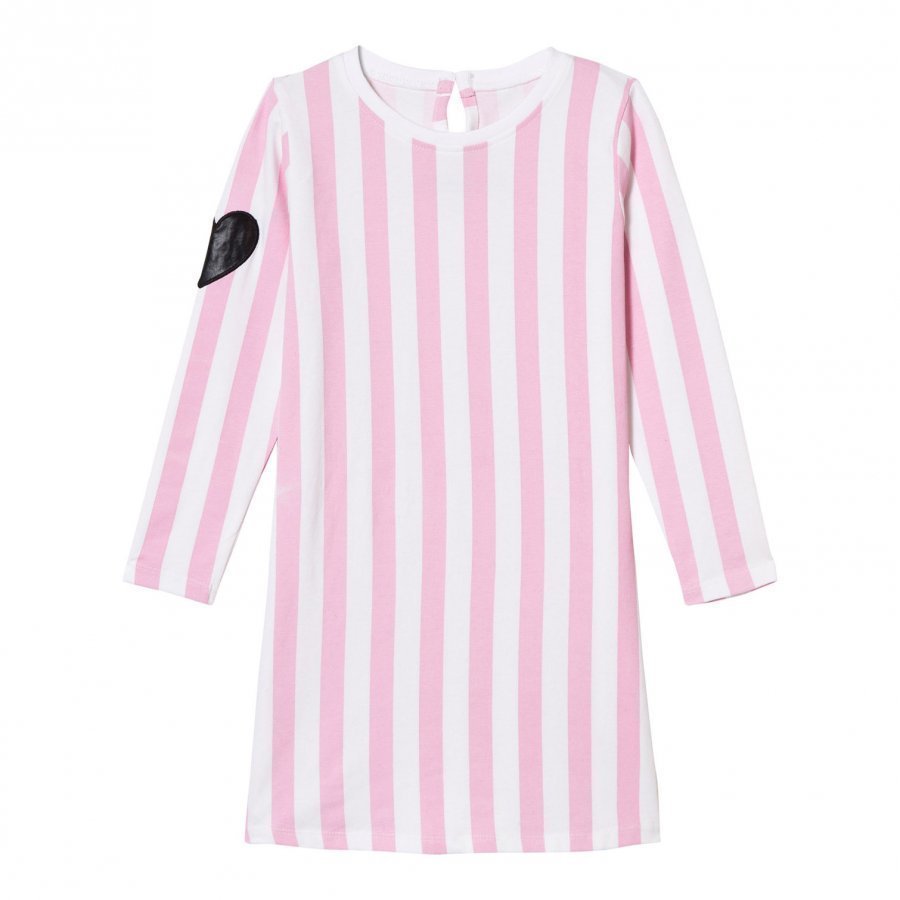 The Brand Tee Dress Pink Stripe Mekko