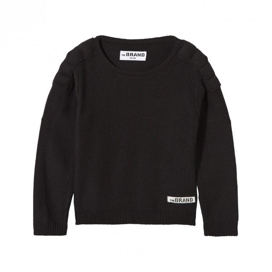 The Brand Uni Mc Knit Sweater Black Neulepaita