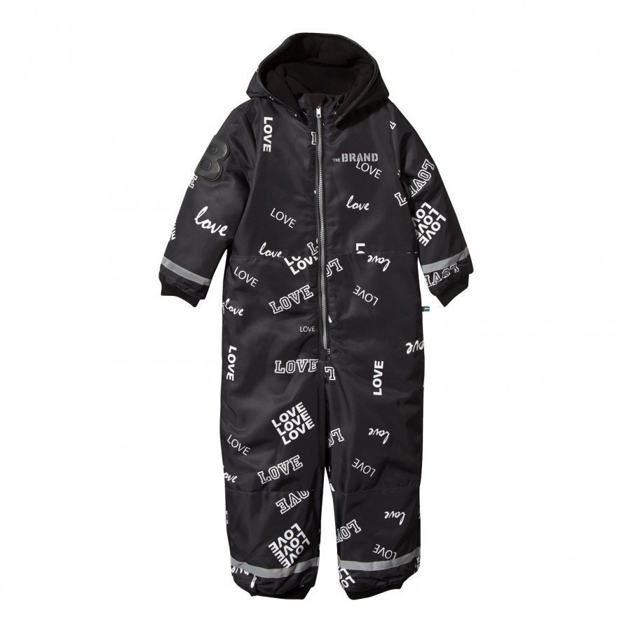 The Brand Winter Overall Black Love Toppahaalari